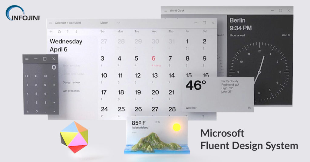 Microsoft Fluent Design Guidelines