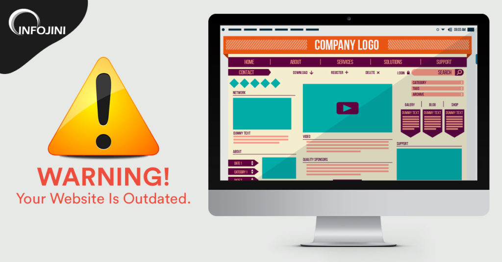 Are you using an outdated website?